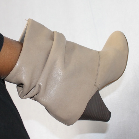 Zara Leather Slouch Boots - Picture 6 of 6